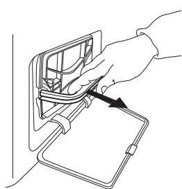 WHIRLPOOL HSCX 70421 - CLEAN THE BOTTOM FILTER AFTER ABOUT EVERY FIFTH DRYING CYCLE - 1