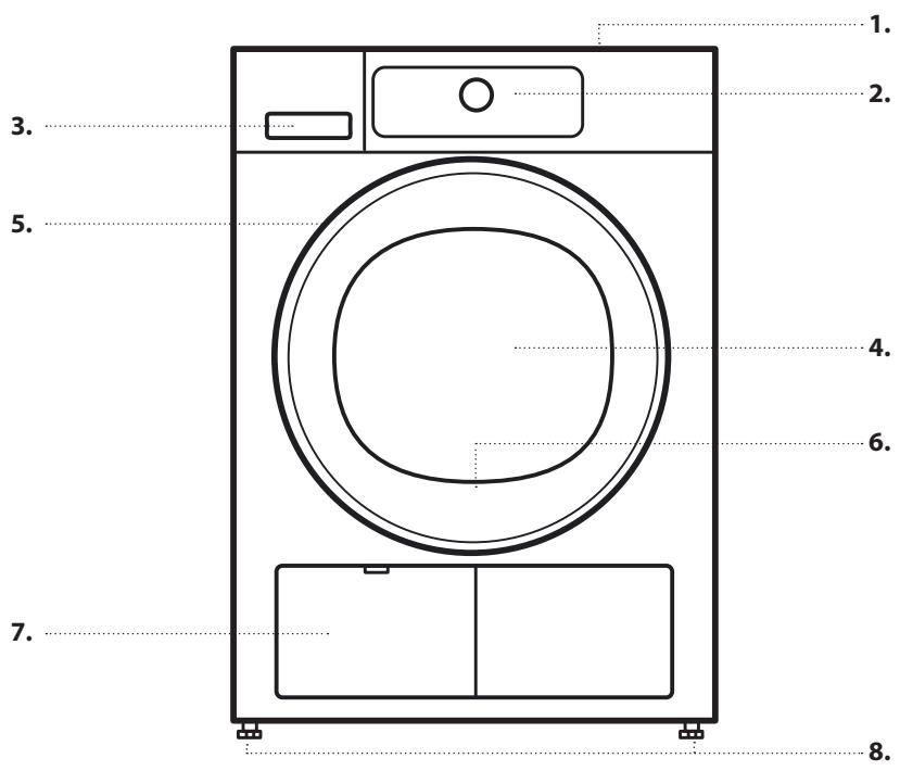 WHIRLPOOL HSCX 70421 - PRODUCT DESCRIPTION - 1