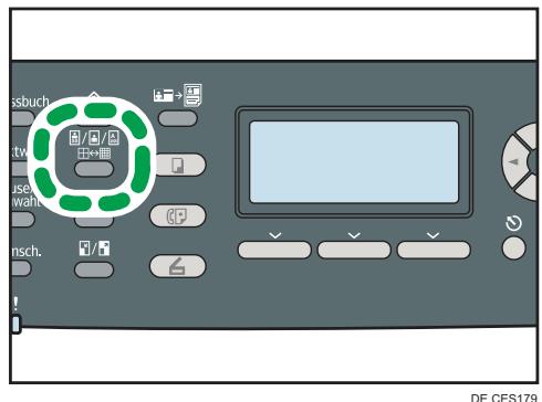 SHARP MX-2600N,MV - Die Auflösung festlegen - 1