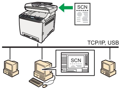 SHARP MX-2600N,MV - Scannen von einem Computer aus - 1