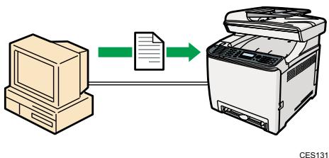 SHARP AR 6031N - Über USB anschließen - 1