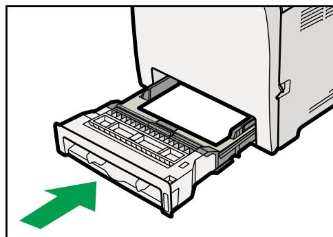SHARP MX 2630 - Legen Sie den neuen Papierstapel mit der zu bedruckenden Seite nach oben ein. - 5