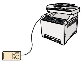 SHARP DX-2500N - Direkt von einer Digitalkamera drucken (PictBridge) - 1