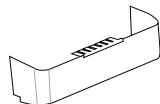 SHARP SJBA 10 IHXL 1 - Bottle holder (In some models) - 2