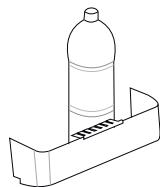 SHARP SJBA 10 IHXL 1 - Bottle holder (In some models) - 4