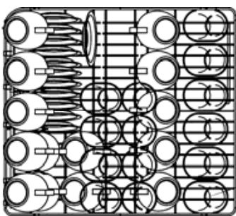 SMEG STL62324LFR - LOADING THE UPPER BASKET - 2