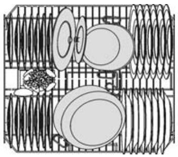 SMEG STL62324LFR - LOADING THE LOWER BASKET - 2