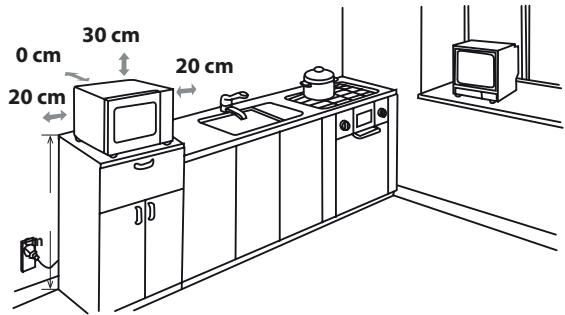 SHARP R743W - INSTALLAZIONE - 2