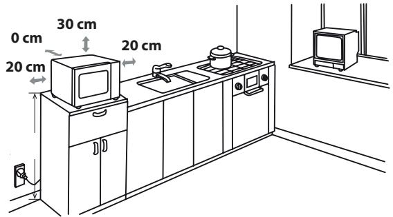 SHARP R743W - INSTALLATION - 2