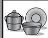 SHARP R743W - OVNFAST PORCELAWNOGEGNEDE BEHOLDERE - 1