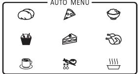 SHARP R743W - FUNÇÂO DO MENU AUTOMÁTICO - 2