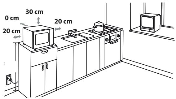 SHARP R743W - INSTALLATION - 2