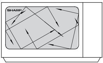 SHARP R743W - Gebruiksaanwijzing - 1