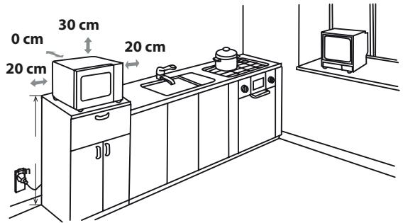 SHARP R743W - INSTALACION - 2