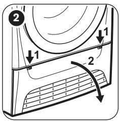 ZANUSSI ZDH7332PZ - CLEANING THE FILTER - 13