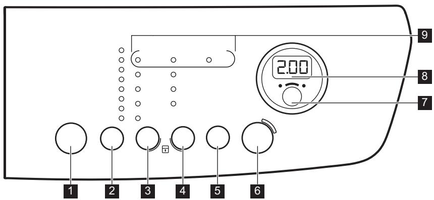 ZANUSSI ZDH7332PZ - CONTROL PANEL - 1