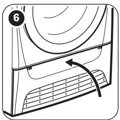 ZANUSSI ZDH8333PZ - CLEANING THE CONDenser - 6