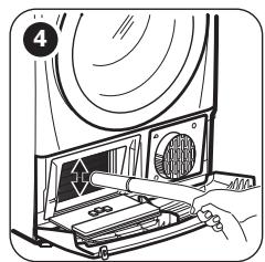 ZANUSSI ZDH8333PZ - CLEANING THE CONDenser - 4