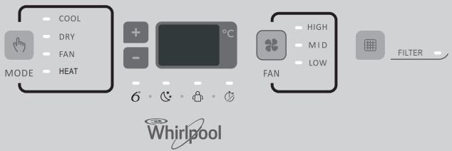 WHIRLPOOL PACW212HP - CLIMATIZZATORE MOBILE - 2