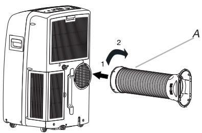WHIRLPOOL PACW29HP - Install Exhaust Hose and Adapter - 2
