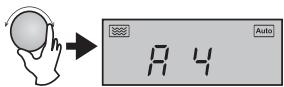 SHARP R82STW - Fonction MENU AUTO - 2