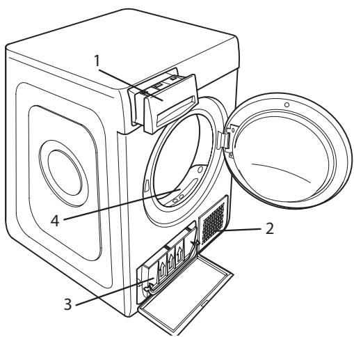 WHIRLPOOL AWZ477 - DESCRIPTION DU PRODUIT - 1