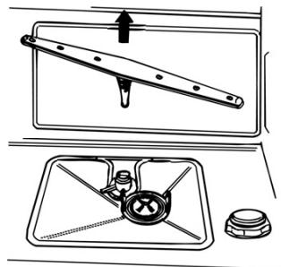 SMEG LVS4322XIN - CLEANING THE SPRAY ARMS - 2