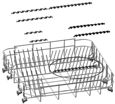 SMEG PLA 6442 - BOTTOM BASKET INSERTS - 1