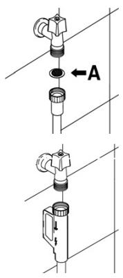SMEG PLA 6442 - CONNECTING TO THE WATER SUPPLY - 1