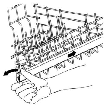 SMEG BLV2NE - ADJUSTING THE UPPER BASKET - 3