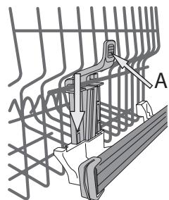 WHIRLPOOL WFO3032P - ADJUSTING THE HEIGHT OF THE UPPER RACK - 1
