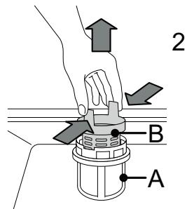 WHIRLPOOL WFO3032P - CLEANING THE FILTER ASSEMBLY - 2
