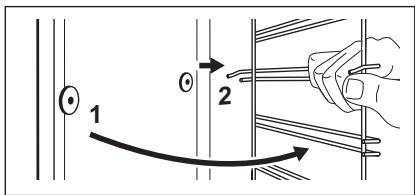 ZANUSSI ZOP37912XU - ENTFERNEN DER EINHÄNGEGITTER - 3