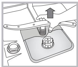 WHIRLPOOL WFC3C22PX - Nettoyer les bras de lavage - 2