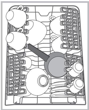 WHIRLPOOL WFC3C22PX - Upper rack - 1