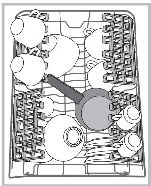 WHIRLPOOL WFC3C22PX - Felső kosár - 1