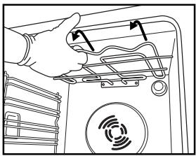 WHIRLPOOL AKP471IX - AUGŠEJO SILDELEMENTU PÄRVIETOŠANA (TIKAI DAŽOS MODELOS) - 1