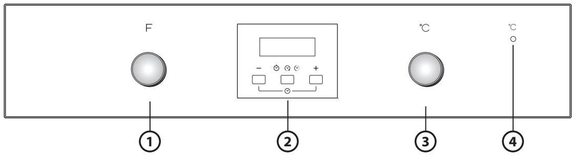 WHIRLPOOL AKZ96240NB - OPIS PANELU STEROWANIA - 1