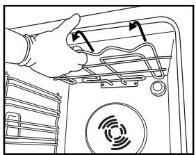WHIRLPOOL AKP475IX - PRZESUNIĘCIE GÓRNEJ GRZAŁKI (TYLKO W NIEKTÓRYCH MODELACH) - 2
