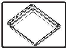 SHARP K60M15BL2 - Diepe bakplaat - 1