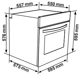 SHARP K60M15BL2 - SELECTION DE LA UBICACION DEL HORNO - 4