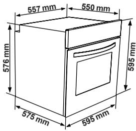 SHARP K60M15BL2 - ESCOLHER UM LOCAL PARA O FORNO - 4