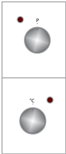 P °C