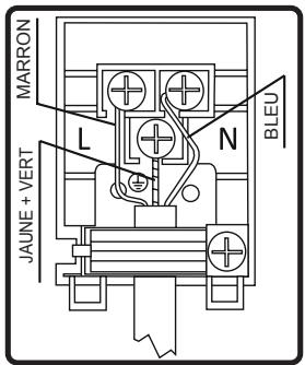 SHARP K50M15BL2 - Raccordement et sécurité du FOUR encastrable - 1