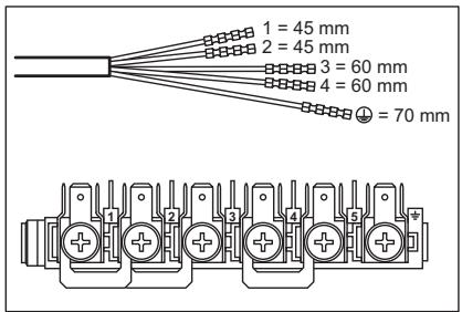 ZANUSSI ZOU35902XU - CONNECTING THE TERMINAL BOARD - 1