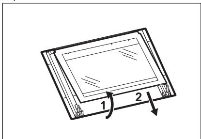ZANUSSI ZKG44500XA - LIMPIEZA DE LA PUERTA DEL HORNO - 9