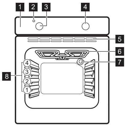 ZANUSSI ZOB10401XU - DESCRIPCION GENERAL - 1
