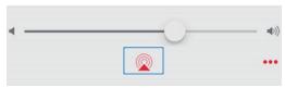 YAMAHA RS700 - Turn on the unit, and start iTunes on the PC or display the playback screen on the iPhone. - 1