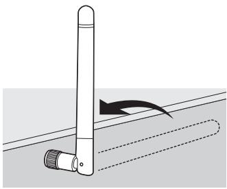 YAMAHA RS700 - Preparing a wireless antenna - 1