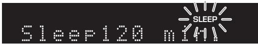 YAMAHA MUSICCAST RN803  -  R-N803D - Press SLEEP repeatedly to set the amount of time before this unit is set to standby mode. - 2